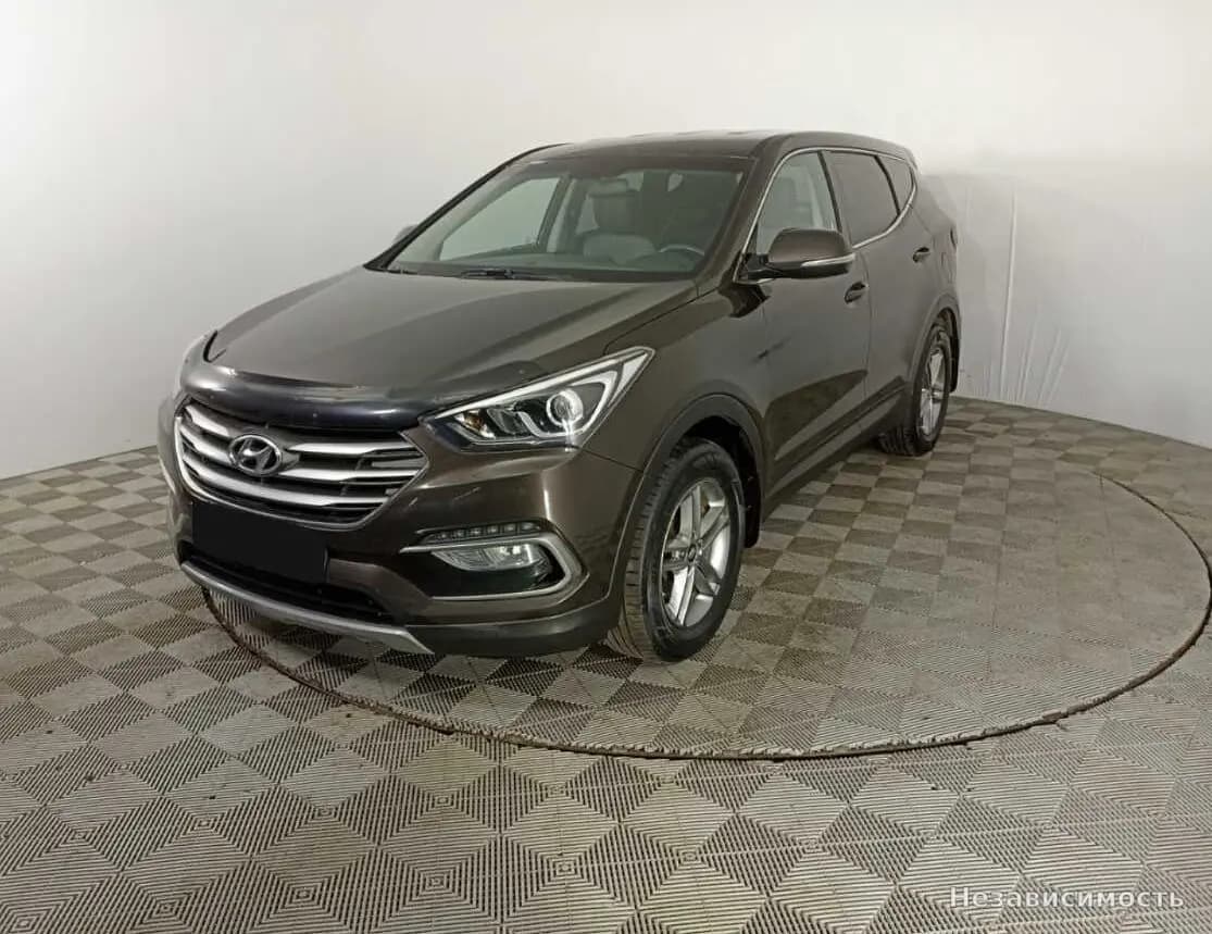 Hyundai Santa Fe, 2017 с пробегом