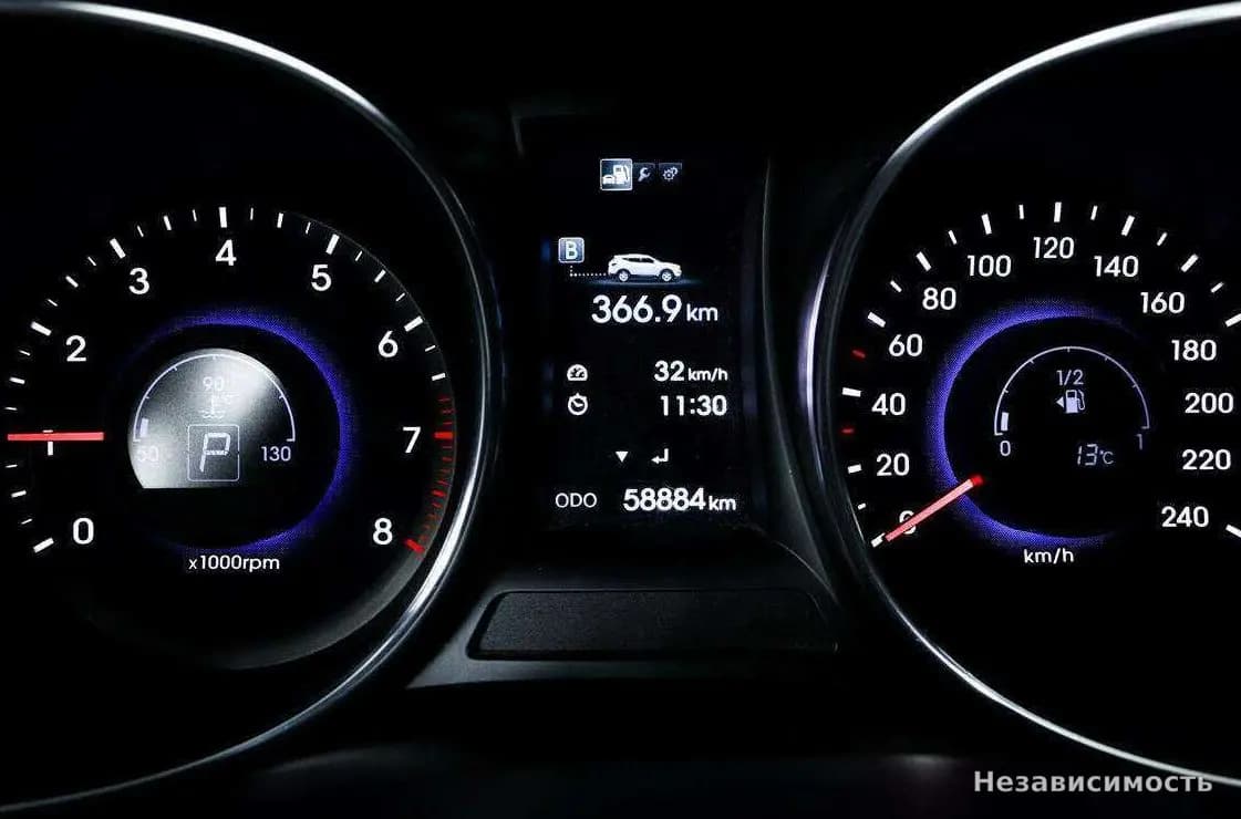 Hyundai Santa Fe 2014 с пробегом — фото 10