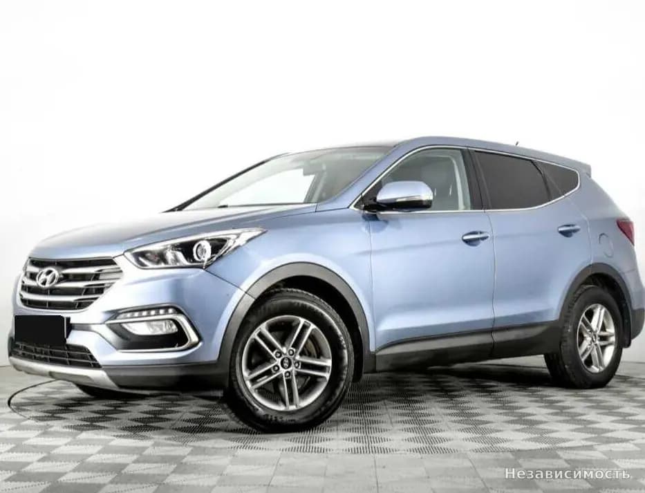 Hyundai Santa Fe, 2016 с пробегом