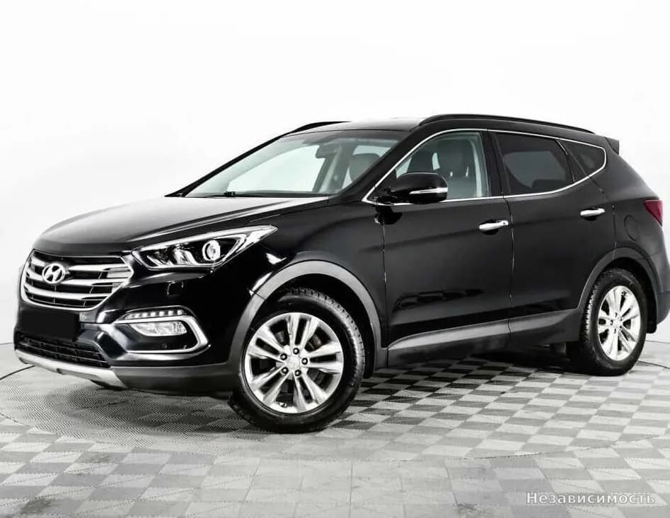 Hyundai Santa Fe, 2017 с пробегом
