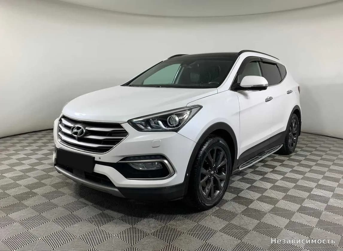 Hyundai Santa Fe, 2017 с пробегом