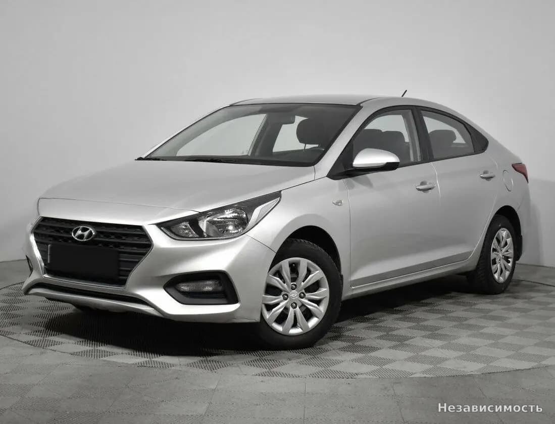 Hyundai Solaris, 2017 с пробегом