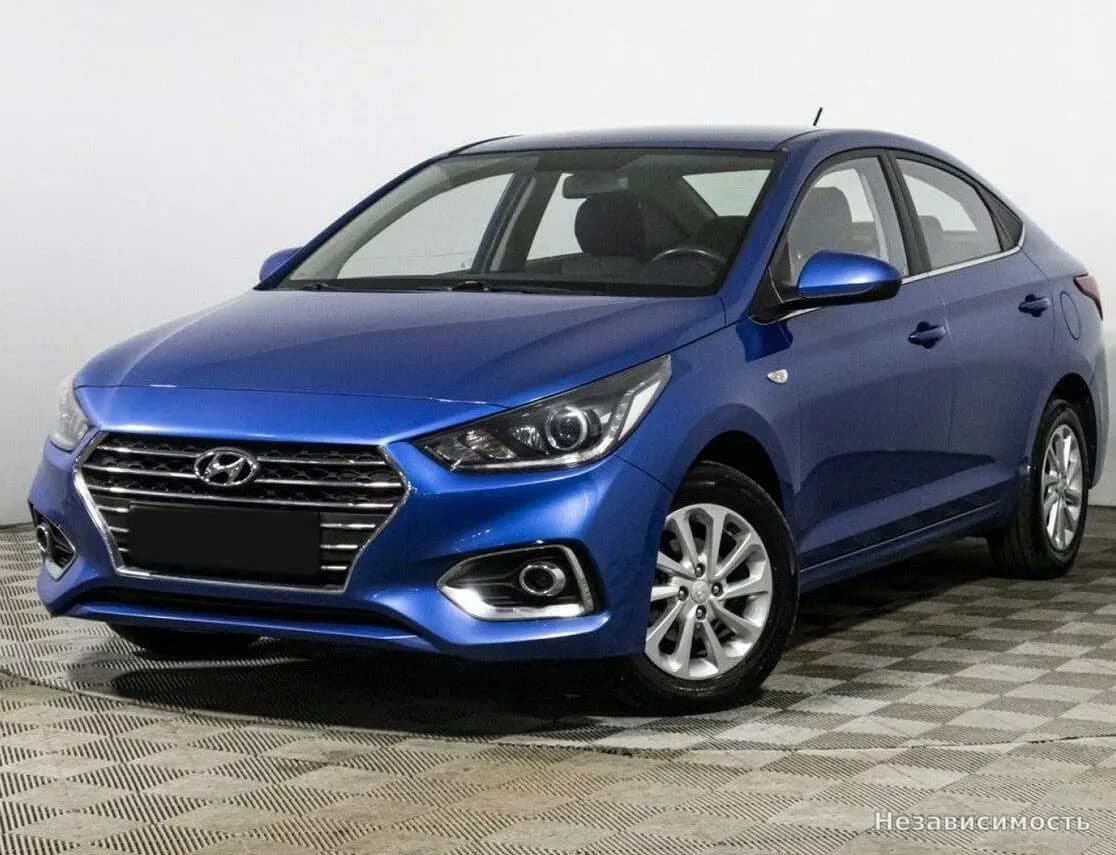 Hyundai Solaris 2019 с пробегом — фото 1