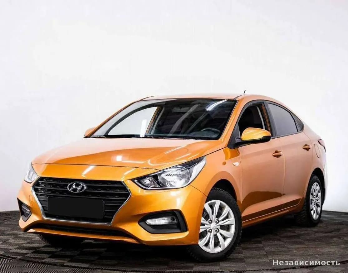 Hyundai Solaris, 2018 с пробегом
