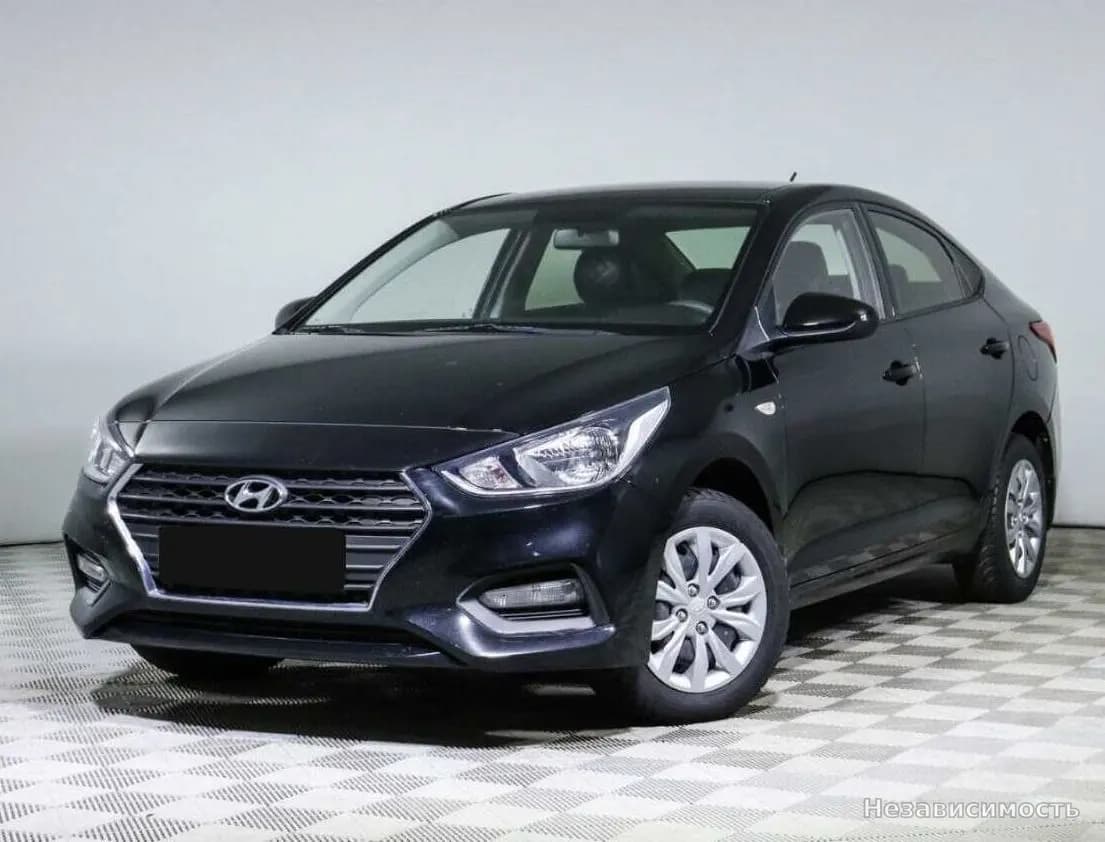 Hyundai Solaris 2019 с пробегом — фото 1