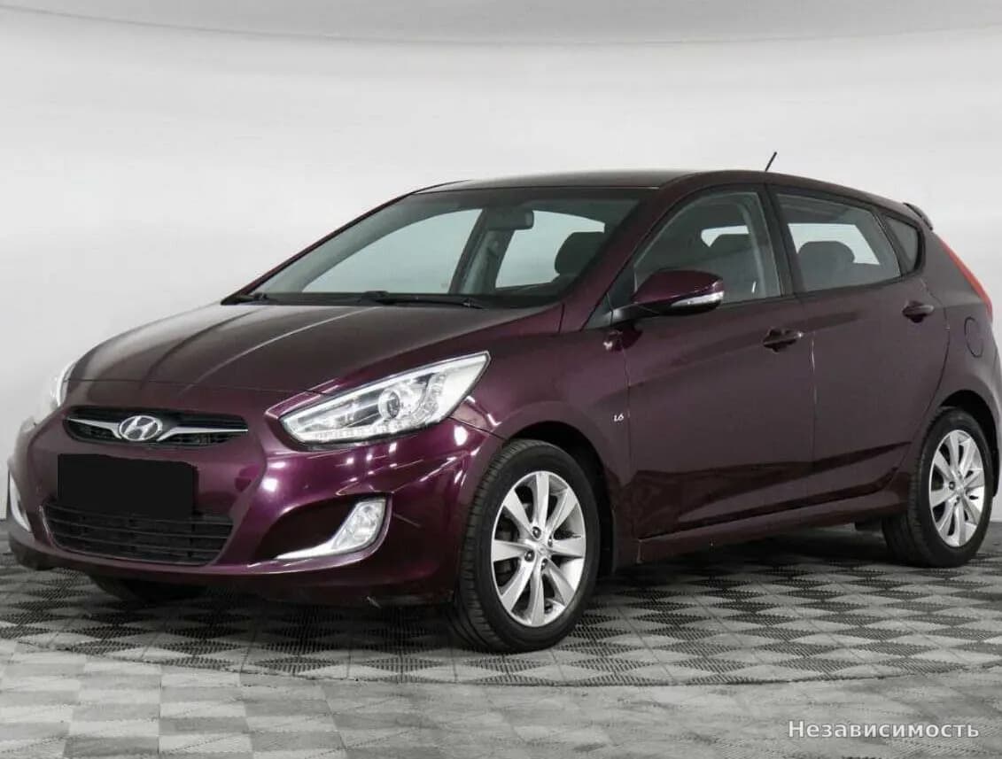 Hyundai Solaris, 2014 с пробегом