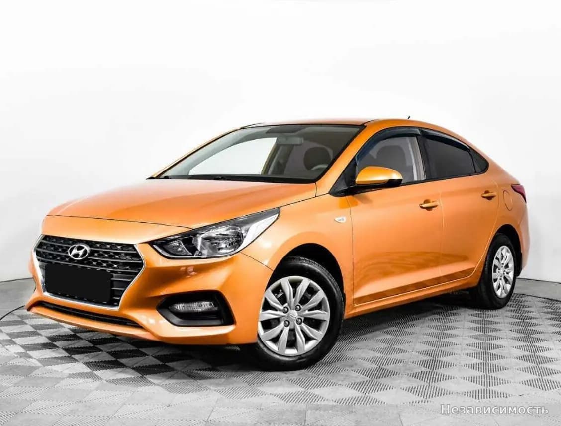 Hyundai Solaris, 2017 с пробегом