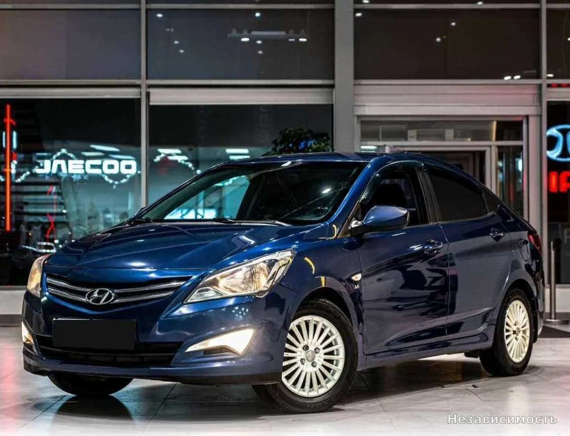 Hyundai Solaris, 2015 с пробегом
