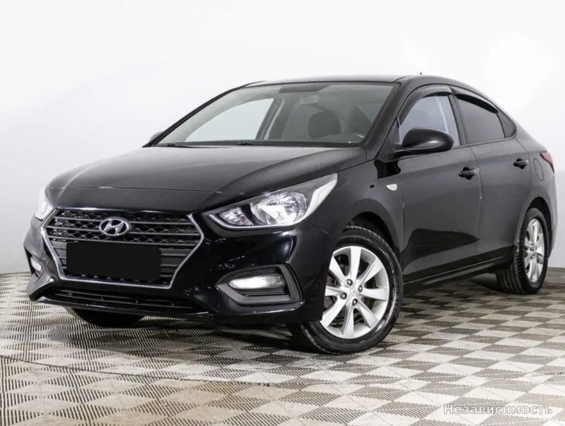 Hyundai Solaris, 2017 с пробегом