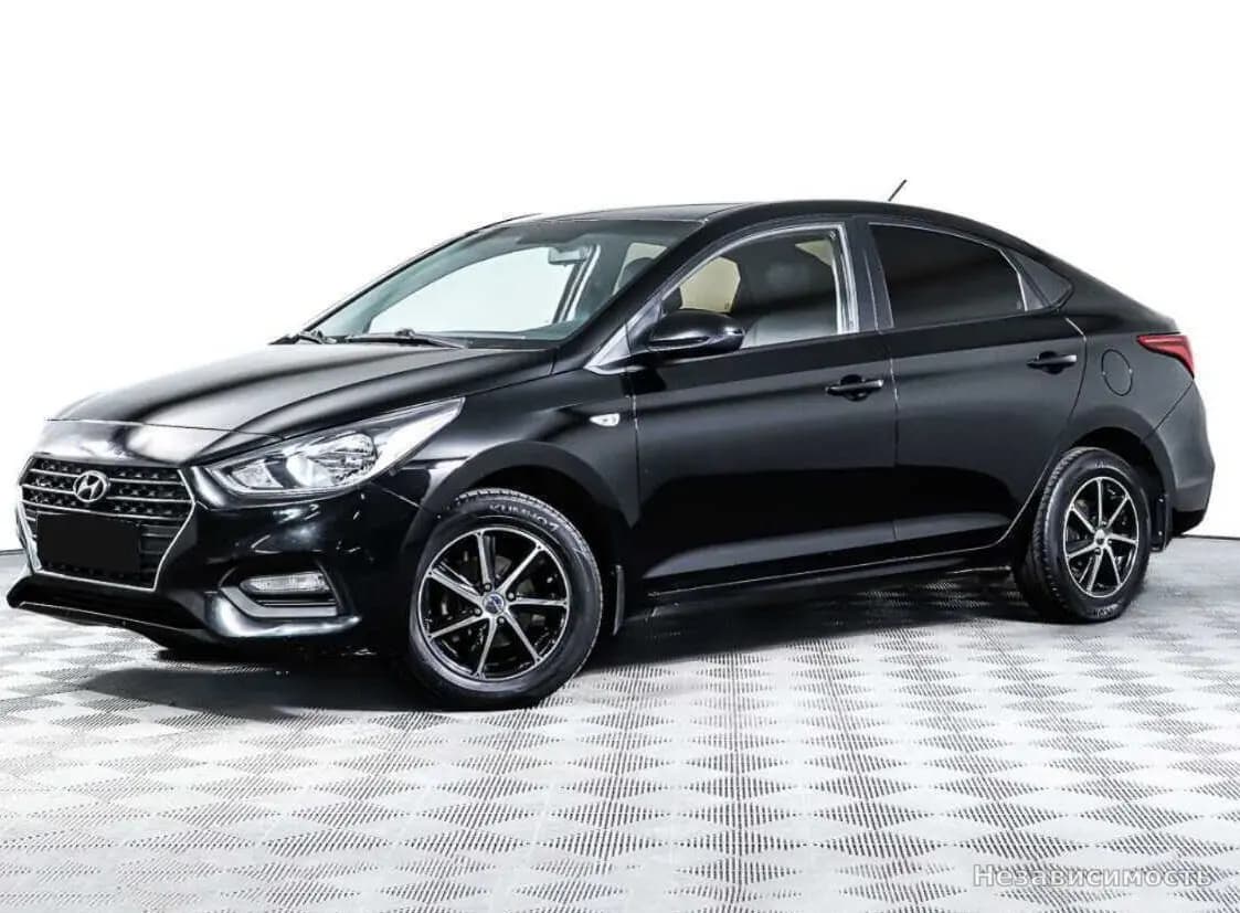 Hyundai Solaris, 2017 с пробегом