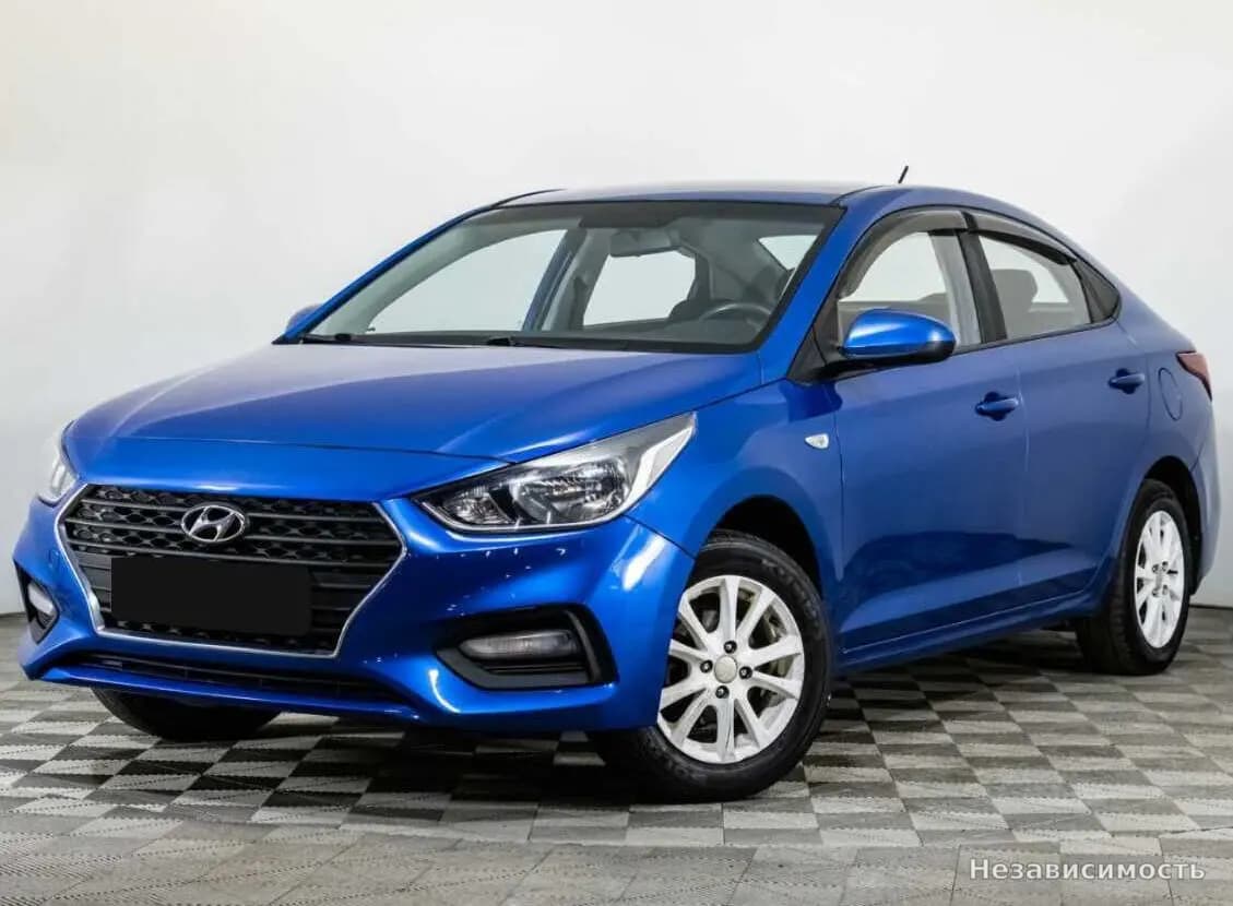 Hyundai Solaris, 2017 с пробегом