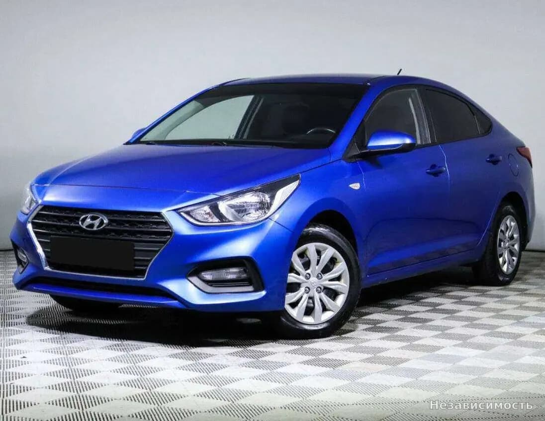 Hyundai Solaris, 2017 с пробегом
