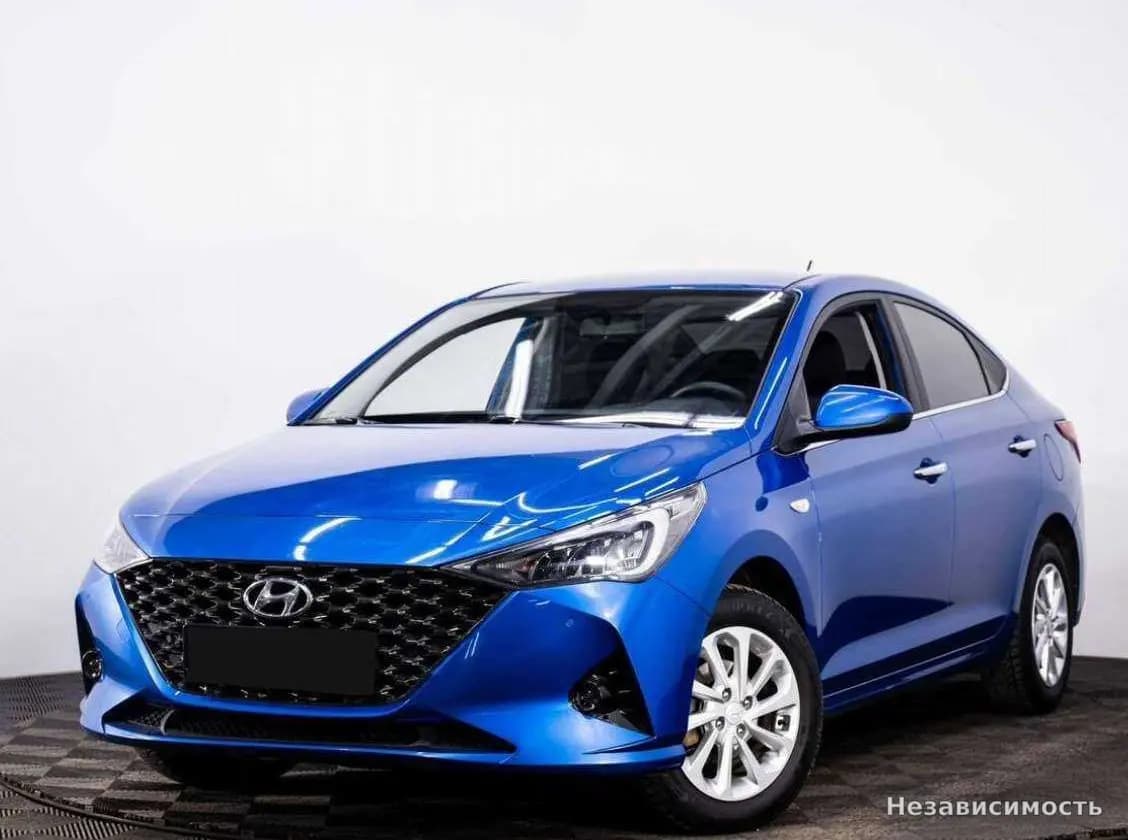 Hyundai Solaris 2021 с пробегом — фото 1