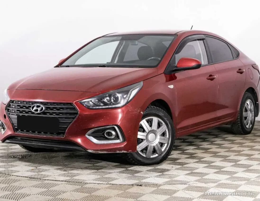 Hyundai Solaris, 2018 с пробегом