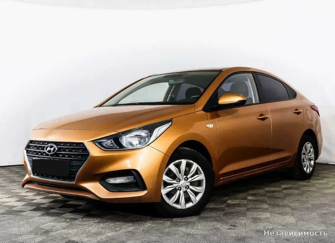 Hyundai Solaris, 2017 с пробегом