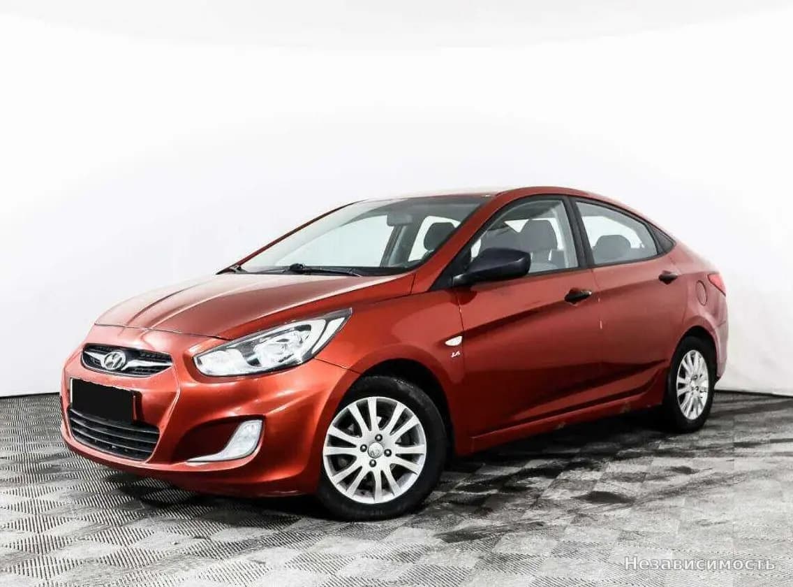 Hyundai Solaris, 2014 с пробегом