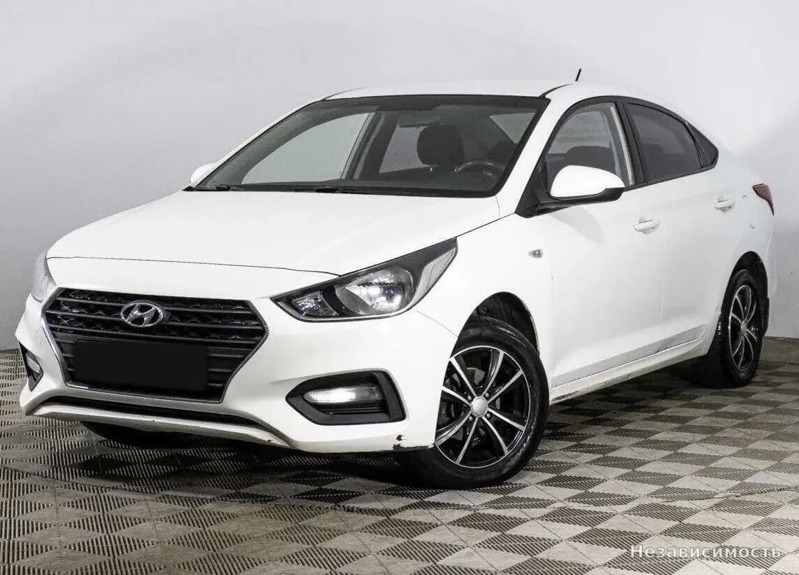 Hyundai Solaris, 2017 с пробегом