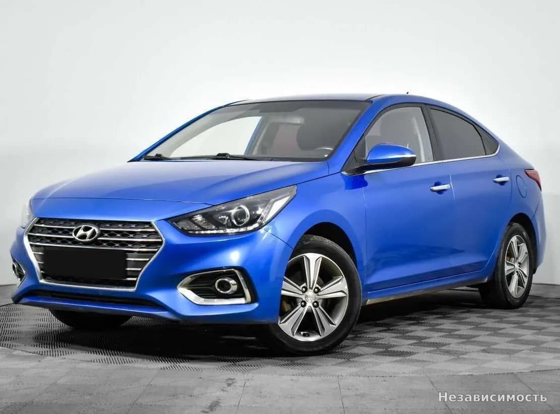 Hyundai Solaris, 2017 с пробегом