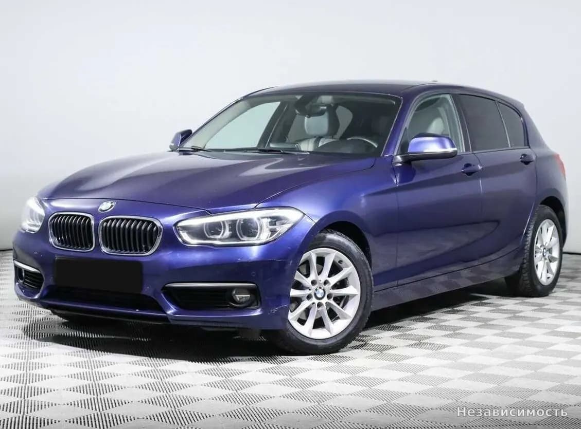 BMW 1 серии, 2017 с пробегом