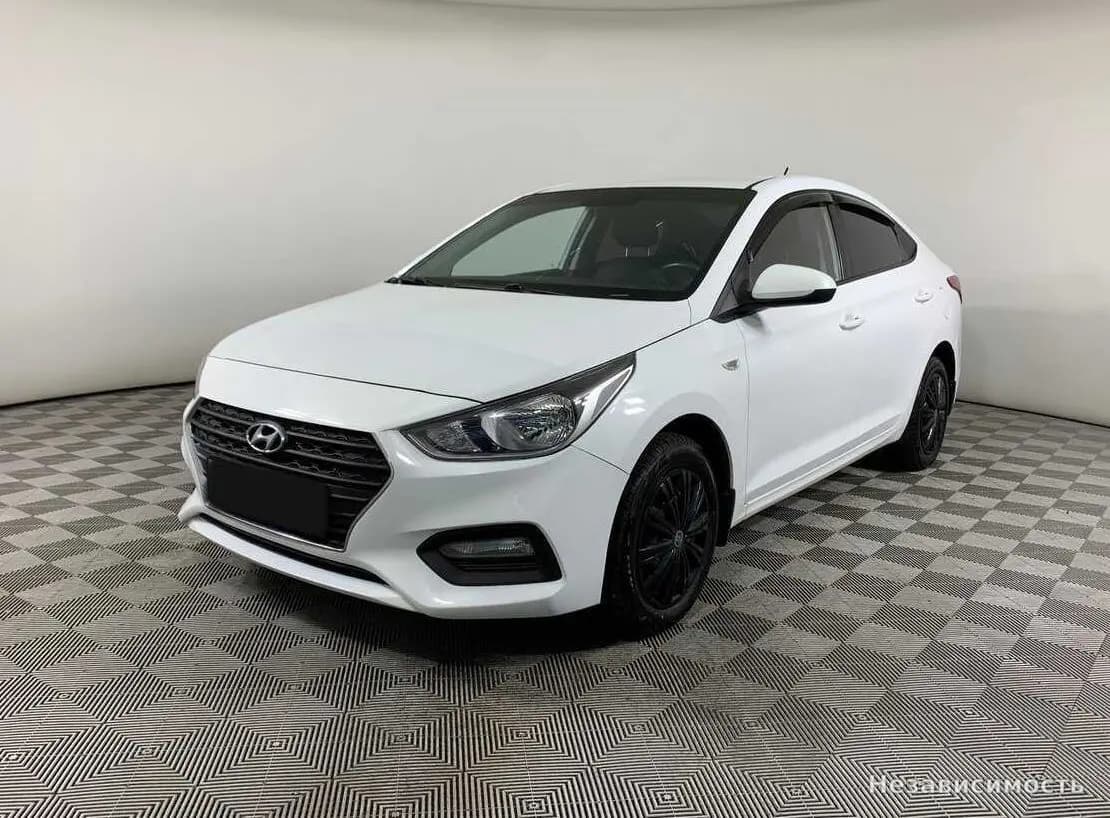 Hyundai Solaris, 2017 с пробегом